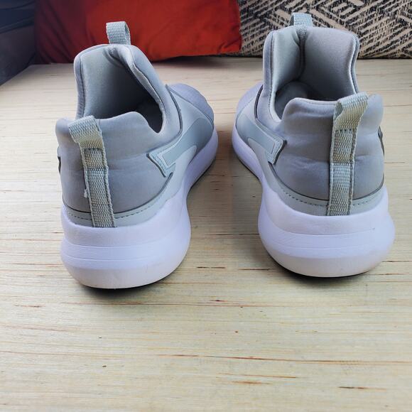 PUMA | Rebel Mid | Light Grey | Womens Cross Trainer Slip On Sneaker | Size 8 - Picture 4 of 7
